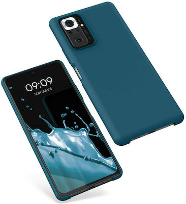 KWmobile Rubber Silicone Back Cover Teal Matte (Redmi Note 10 Pro)