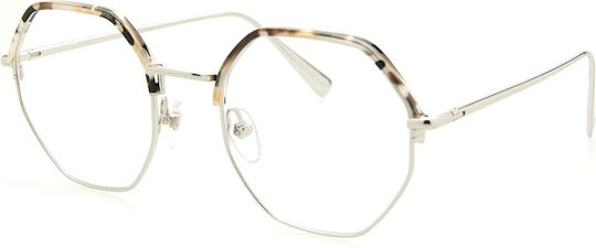 Kaleos Arroway Weiblich Metallisch Brillenrahmen ARROWAY 7