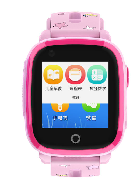 Wonlex Παιδικό Smartwatch 4G με Κάμερα Ροζ