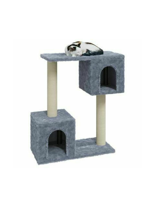 vidaXL Scratching Post Cat Trees Gray 55x22x60cm