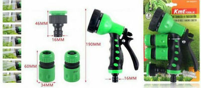 KMT Tools Set Garden Hose Nozzles 9369372 Spare parts 4 pcs for Watering Hoses with Pistol, Ratchet & Connectors