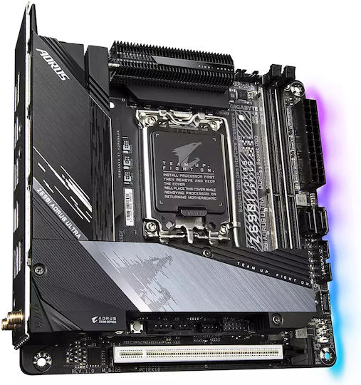 Gigabyte Z690I Aorus Ultra Wi-Fi Motherboard Mini ITX με Intel 1700 Socket