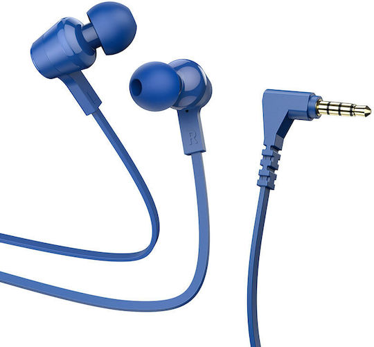 Hoco M86 În ureche Handsfree cu Mufă 3.5mm Albastru