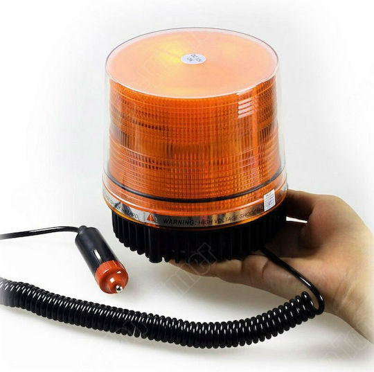 Car Beacon LED 12 / 24V Waterproof 96cm with Orange Lighting