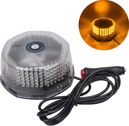 Car Beacon LED 12V Waterproof 15cm with Orange Lighting