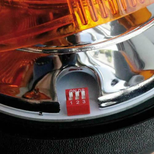 Lampa Auto-Leuchtturm LED 12 / 24V 12.5cm mit Orange Beleuchtung