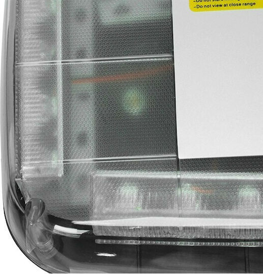 GloboStar Car Beacon LED 10 - 30V Waterproof 30cm with Orange Lighting