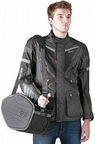 Givi Motorcycle Saddle Side Bag Set 30lt in Black Colour