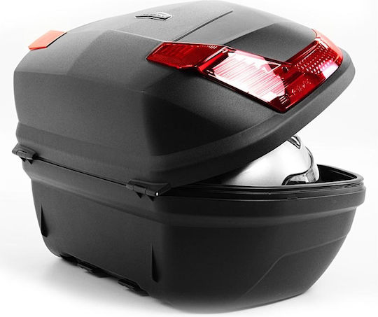 Givi B47N Blade Monolock Мотоциклетен Куфар с Червени Отразители 47л Черен