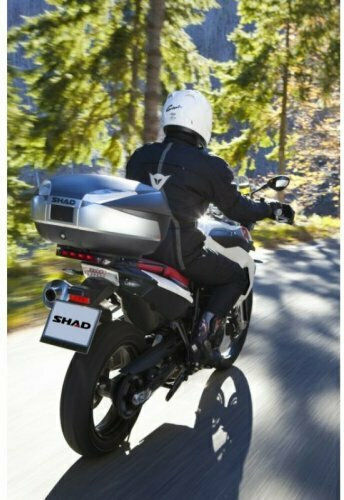 Shad SH48 Bagaj Motocicletă 48lt Argintiu/Negru