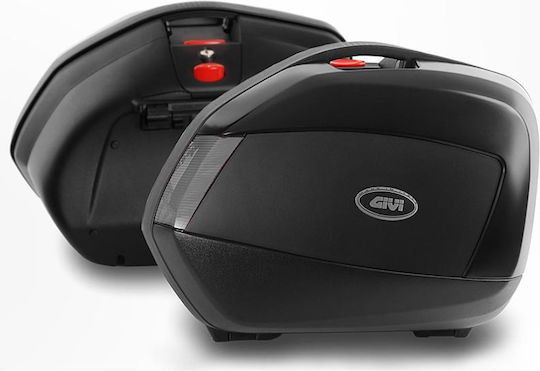 Givi Monokey Σετ Πλαϊνές Βαλίτσες Μοτοσυκλέτας 35lt σε Μαύρο Χρώμα