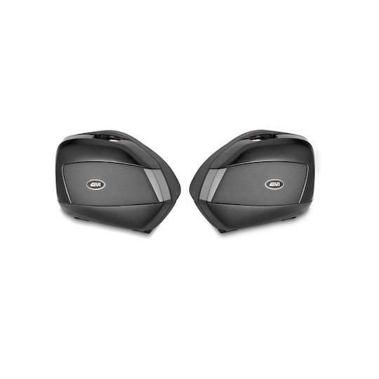 Givi Monokey Σετ Πλαϊνές Βαλίτσες Μοτοσυκλέτας 35lt σε Μαύρο Χρώμα