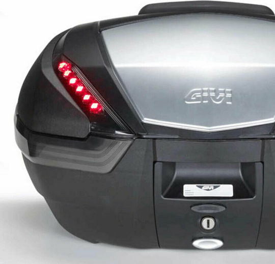 Givi V47N Monokey Motorcycle Top Case 47lt Silver