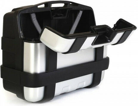 Givi Monocheie Set de Genti Laterale pentru Motociclete 33lt in Gri culoare