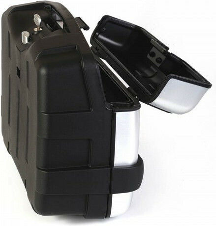 Givi Monocheie Set de Genti Laterale pentru Motociclete 33lt in Gri culoare