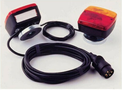 Eval Car Towing & Trailer Light Set with Magnet 2pcs