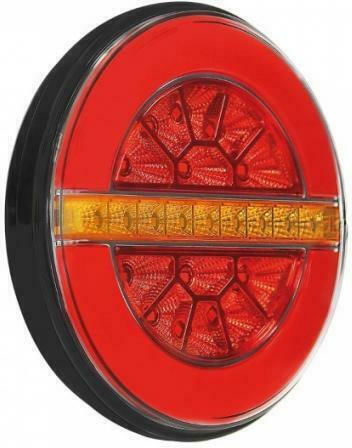 Lampa Φως Τρέιλερ LED Dynamic O-Led με Βίδες 12 / 24V 1τμχ
