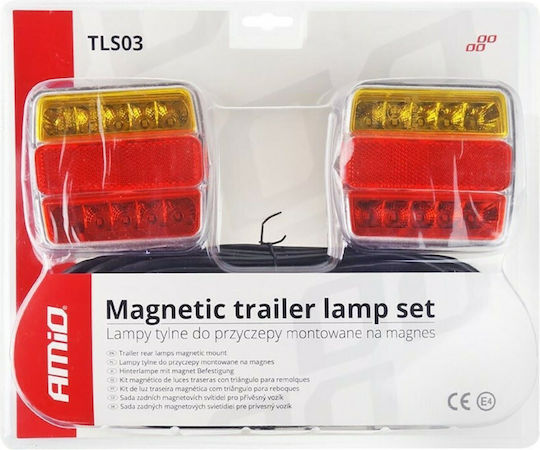 AMiO Trailer Lights Set LED 12V 2Stück