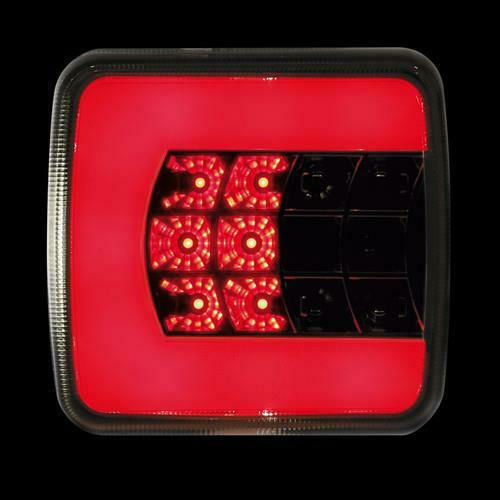Lampa LED Car Towing & Trailer Light C-Led with Screws 12 / 24V 1pc