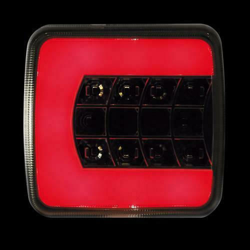 Lampa LED Car Towing & Trailer Light C-Led with Screws 12 / 24V 1pc