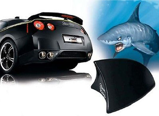 Simoni Racing Car Antenna Roof Shark for Radio in Black Color