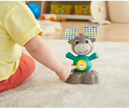 Fisher Price Ζωάκι Linkimals Τάρανδος, ο Μουσικούλης με Μουσική για 9+ Μηνών