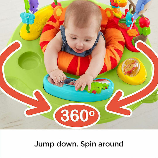 Fisher Price Baby Jumper Jumperoo Λιονταράκι με Μουσική για 6+ Μηνών