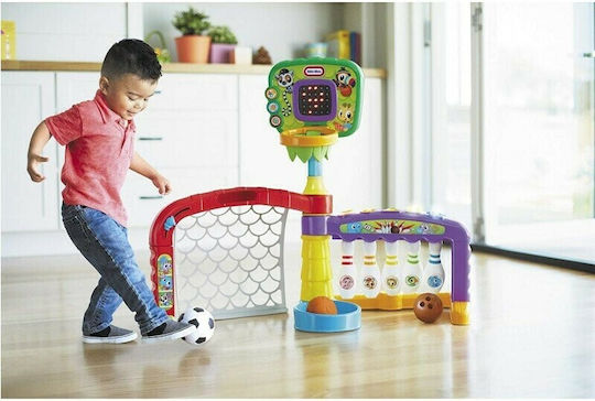 Little Tikes Bowling 3 In 1 Sports Zone with Music for 12++ Months