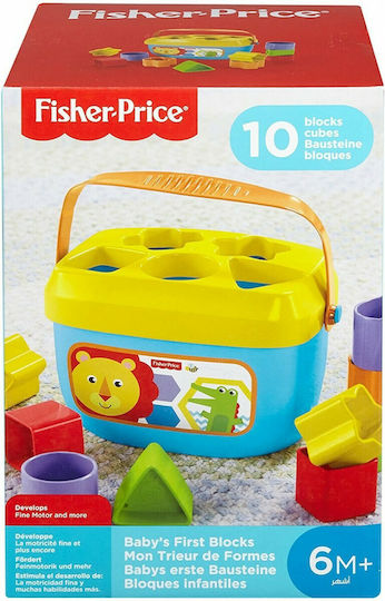 Fisher Price Shape Sorting Toy Baby's First Blocks for 6++ Months