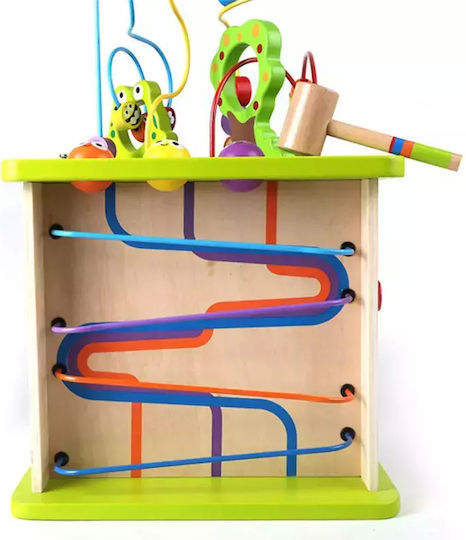 Hape Activity Cube Country Critters Play Cube made of Wood with Sounds for 12++ Months