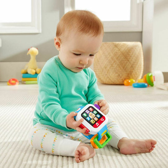 Fisher Price Βρεφικό Παιχνίδι Laugh & Learn Εκπαιδευτικό Smartwatch με Ήχους για 6+ Μηνών