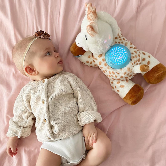 Sophie La Girafe Sleep Toy Velvet made of Fabric with White Noise and Music for 0++ Months