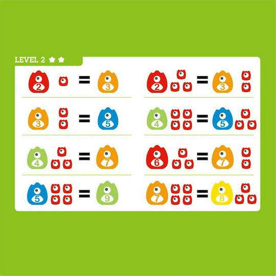 Hape Baby Toy Monster Math Scale made of Wood for 36++ Months