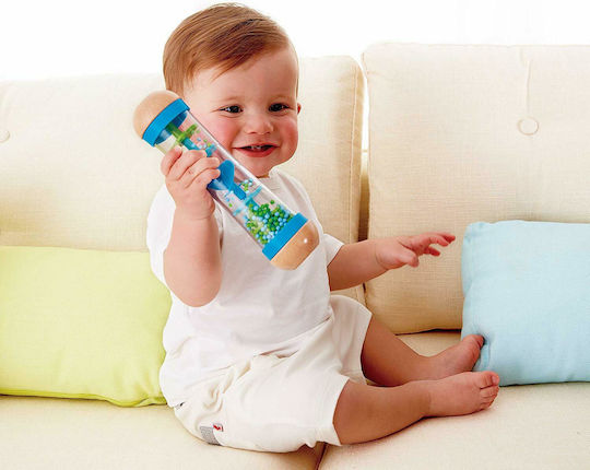 Hape Musical Instrument Early Melodies Beaded Raindrops made of Wood with Sounds for 0++ Months