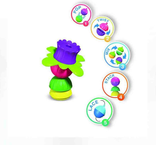 Lalaboom Βρεφικό Παιχνίδι Educational Beads 5 in 1 για 12+ Μηνών