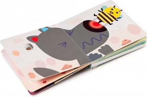 Lilliputiens Activity Book Crazy Crunch and Textures Book with Sounds for 12++ Months