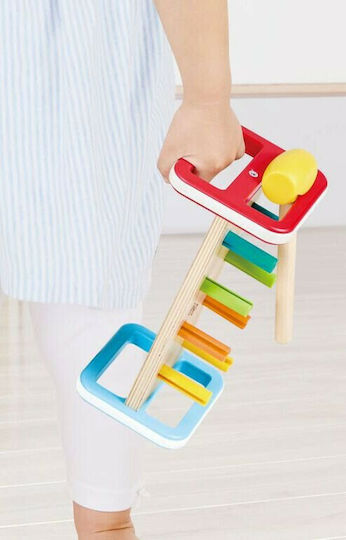 Hape Παιχνίδι με Σφυράκι Rainbow Pounder από Ξύλο για 12+ Μηνών