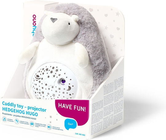 Babyono Baby Sleep Comforter Hugo The Hedgehog Fabric with Music for Newborns