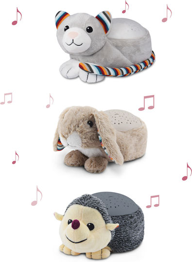Zazu Sleep Toy Harry Star Projection made of Fabric with White Noise, Music, Light, and Cry Sensor for 0++ Months