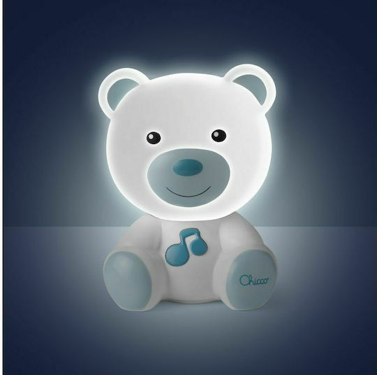 Chicco Sleep Toy Night Teddy Bear with Music and Light for 0++ Months