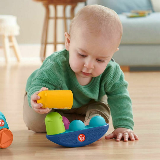 Fisher Price Играчка за подреждане Hello Moves Play Kit със звуци за 9++ месеца