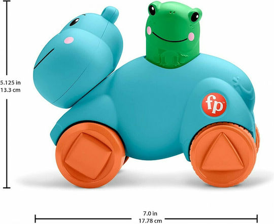 Fisher Price Играчка за подреждане Hello Moves Play Kit със звуци за 9++ месеца