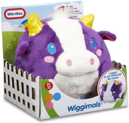 Little Tikes Ζωάκι Χνουδωτά Ζωάκια Wiggimals από Ύφασμα με Φως για 6+ Μηνών (Διάφορα Σχέδια) 1τμχ