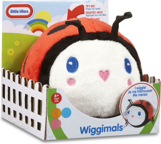 Little Tikes Ζωάκι Χνουδωτά Ζωάκια Wiggimals από Ύφασμα με Φως για 6+ Μηνών (Διάφορα Σχέδια) 1τμχ