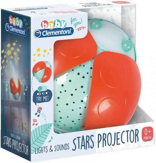 AS Παιχνίδι Ύπνου Ladybug Stars Projector με Φως για Νεογέννητα