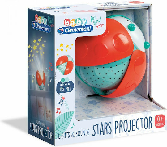 AS Παιχνίδι Ύπνου Ladybug Stars Projector με Φως για Νεογέννητα