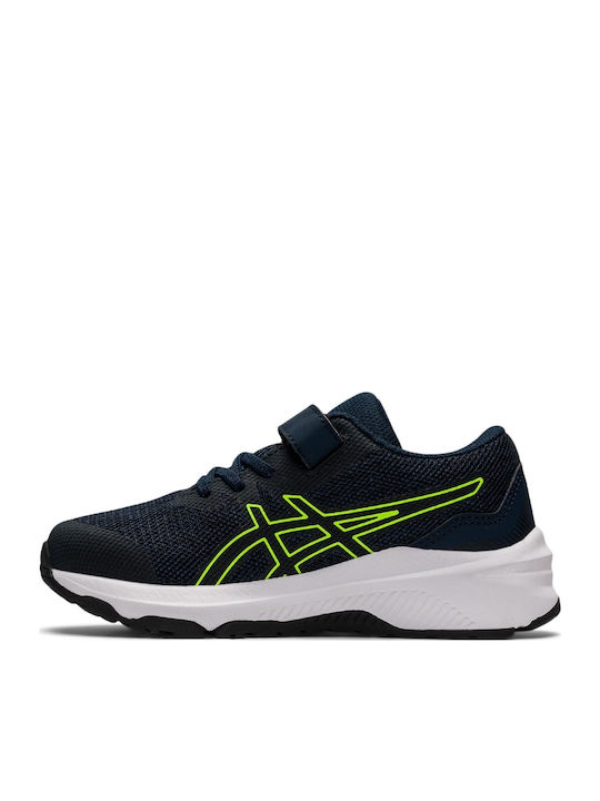 GT-1000 11 PS Kids Sports Shoes Running with Hoop & Loop Closure Blue