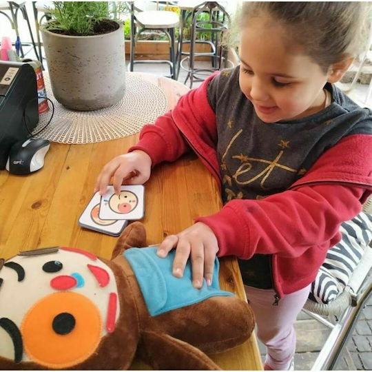 Edushape Βρεφικό Παιχνίδι Κούκλα Συναισθημάτων Feelings Friend από Ύφασμα με Ήχους για 36+ Μηνών