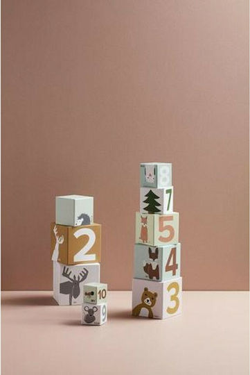 Kids Concept Stacking Toy Stocking Pyramid made of Wood for 12++ Months