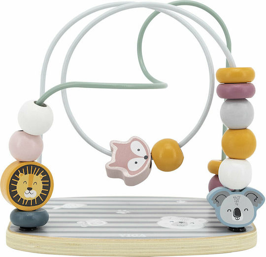 Viga Toys Λαβύρινθος PolarB Άσκηση Προγραφής από Ξύλο για 18+ Μηνών